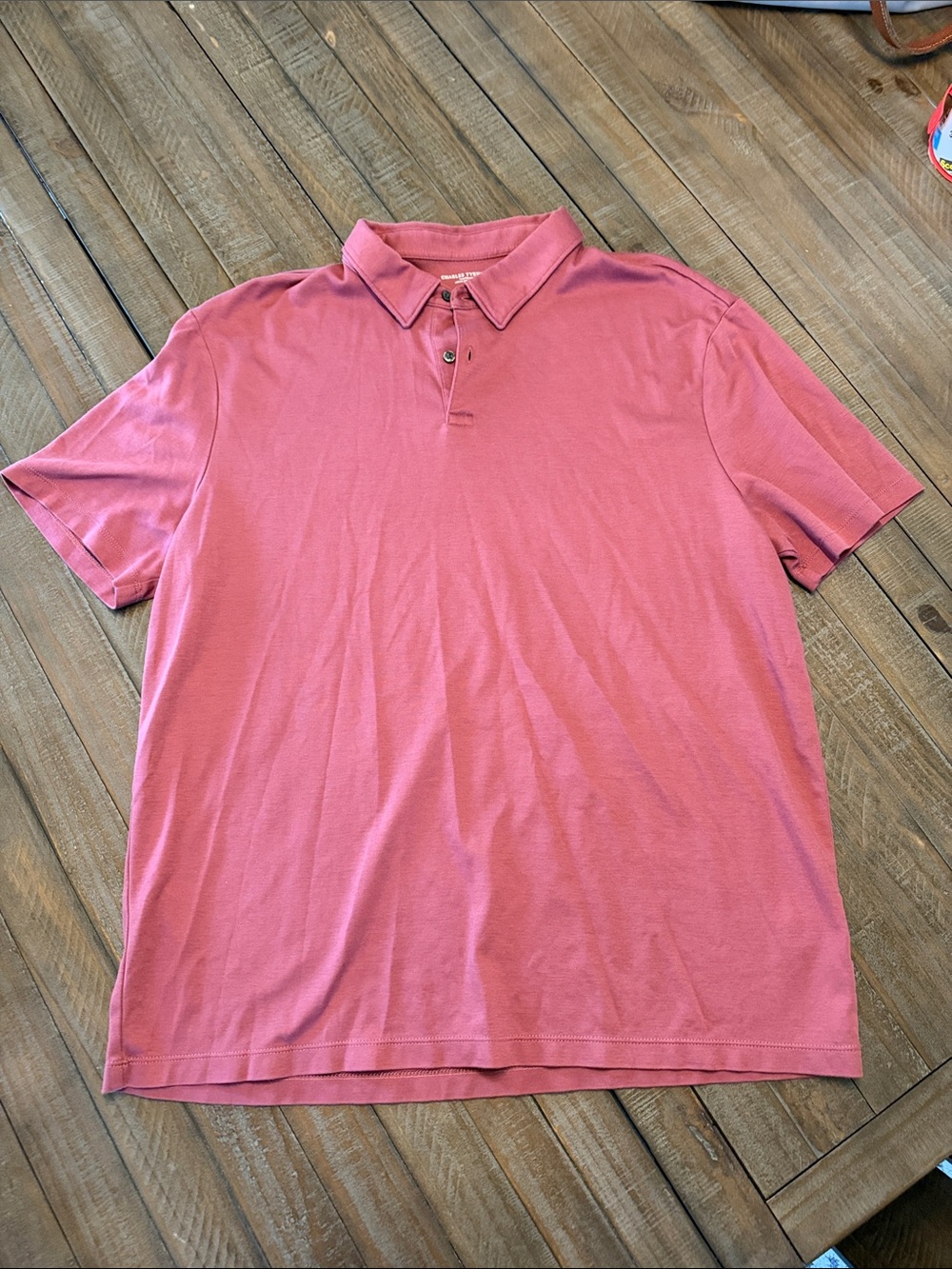 Charles Tyrwhitt Men's Rose Pink Polo Shirt